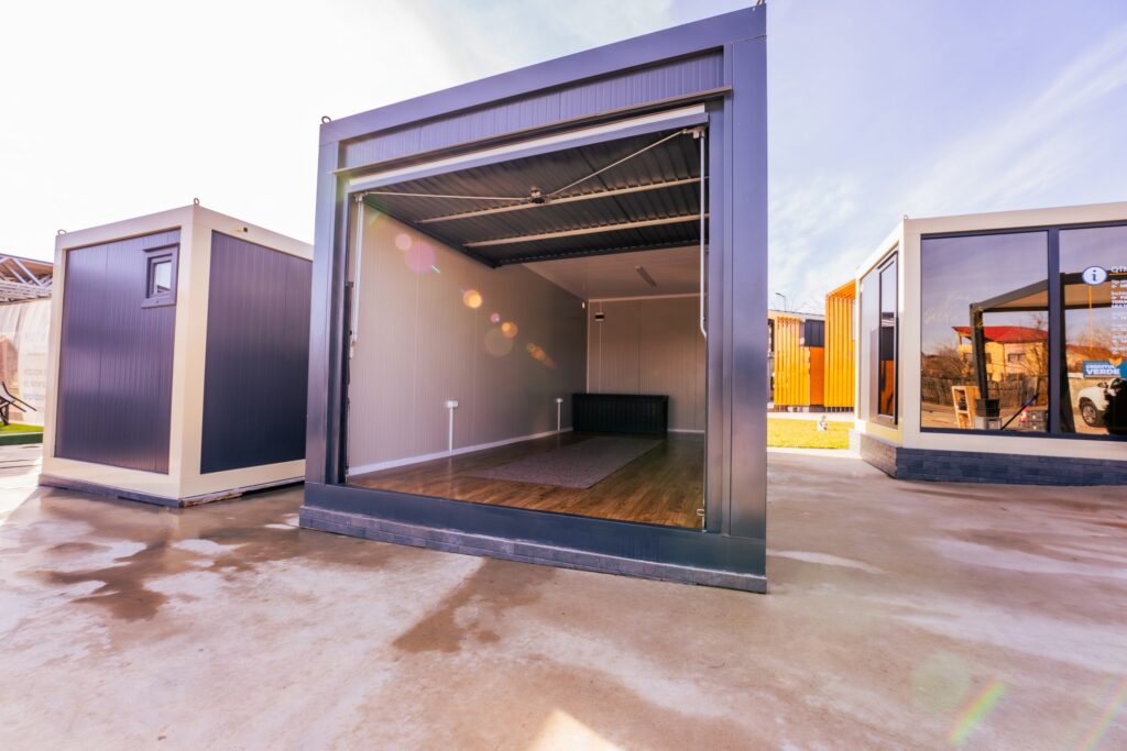 Qtm Garage, constructie tip container 18 mp, garaj, spatiu tehnic