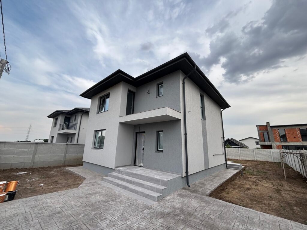 Vila individuala moderna, P+1E+Pod, ansamblu rezidential – Comuna Berceni