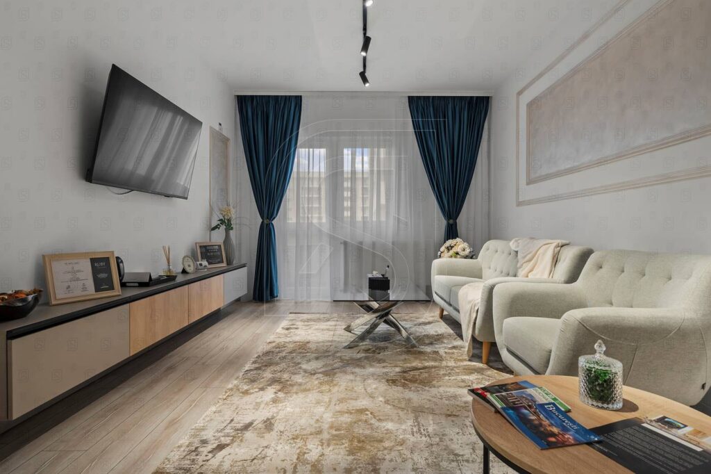 Apartament de lux, finisaje premium, 2 camere, Servicii complete