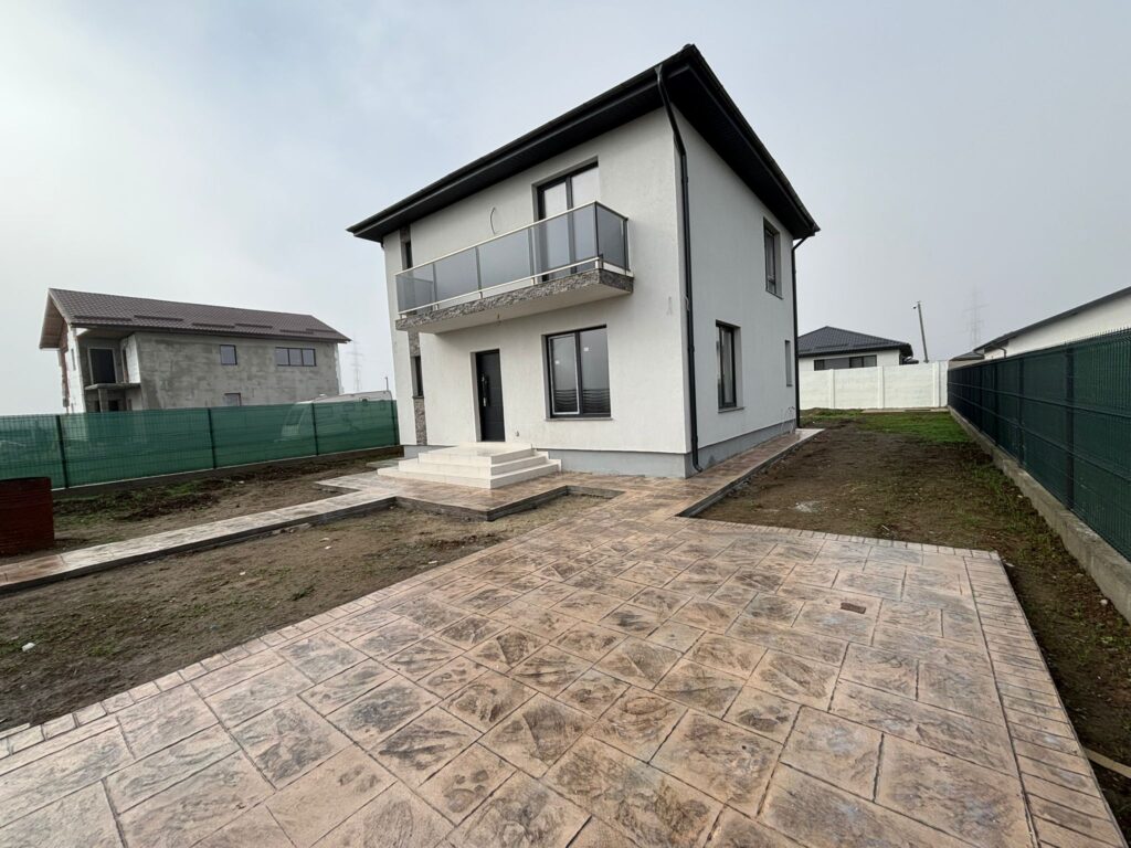 Casa individuala P+1+pod, 4 camere, finisaje premium, mutare rapida, Vidra, Ilfov