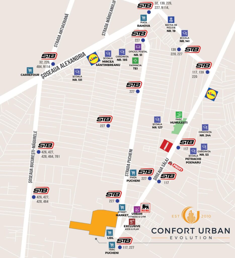 Confort Urban Evolution 15 harta 1