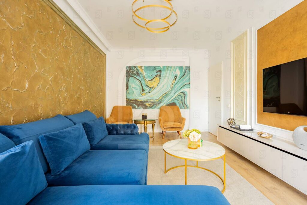 Apartament decomandat, 3 camere, mobilat si utilat premium – The Grand Kristal Residence