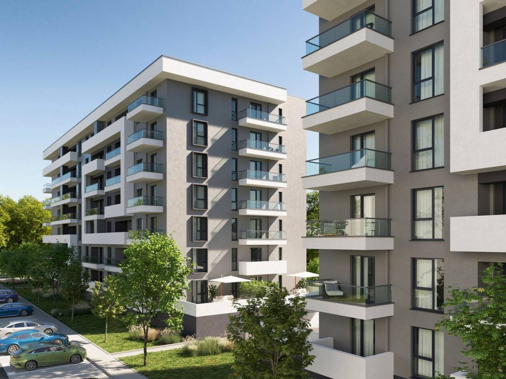 Apartament cu 2 camere, balcon si terasa 39 mp, Express Residence Metalurgiei Park