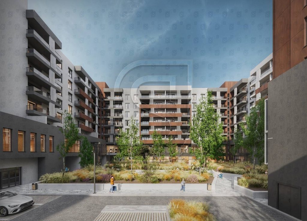 Apartament 2 camere, decomandat, 60.35 mp, ansamblu certificat verde, Drumul Jilavei