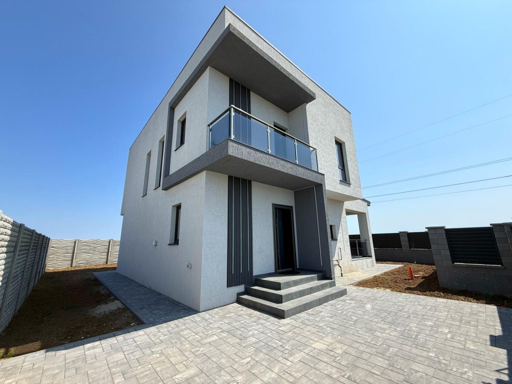 Vila individuala 4 camere, 115 mp utili, terasa acoperita – Comuna Berceni central