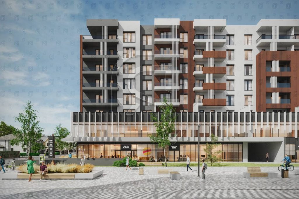 Apartament modern in ansamblu rezidential certificat verde, terasa ampla – Berceni Arena