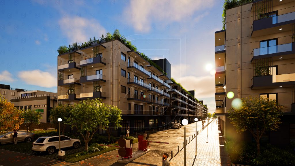 New Apartments Bucharest | Ilfov 25 Apartament decomandat cu 2 camere, balcon 10.53 mp, parcare subterana, Popesti-Leordeni