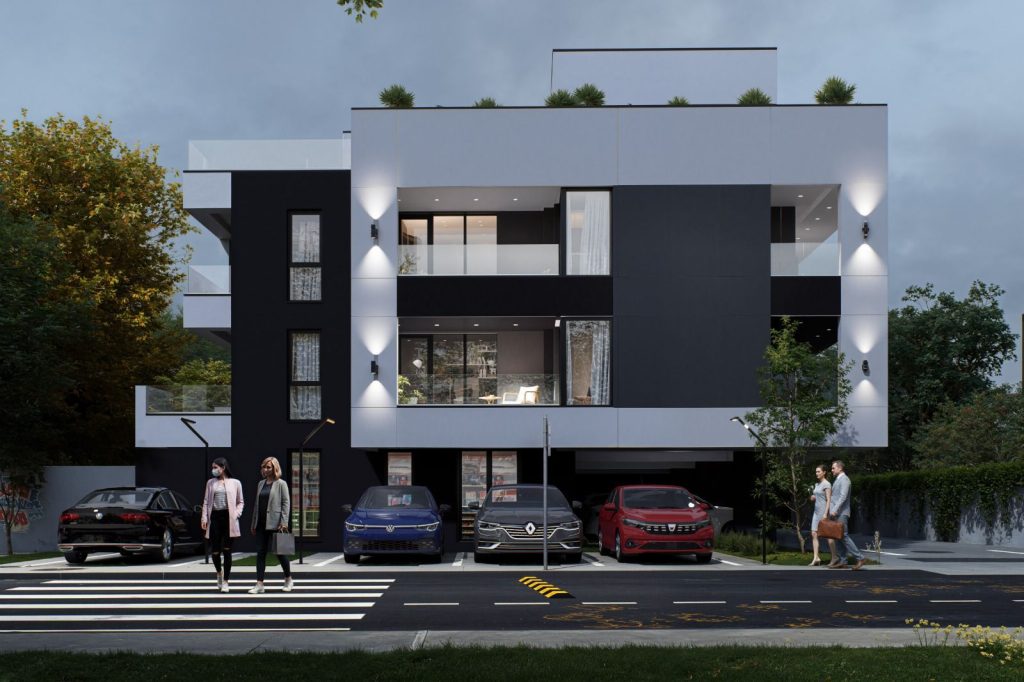 Apartament decomandat cu 2 camere si balcon – proiect nou | Rado Residence, Popesti-Leordeni