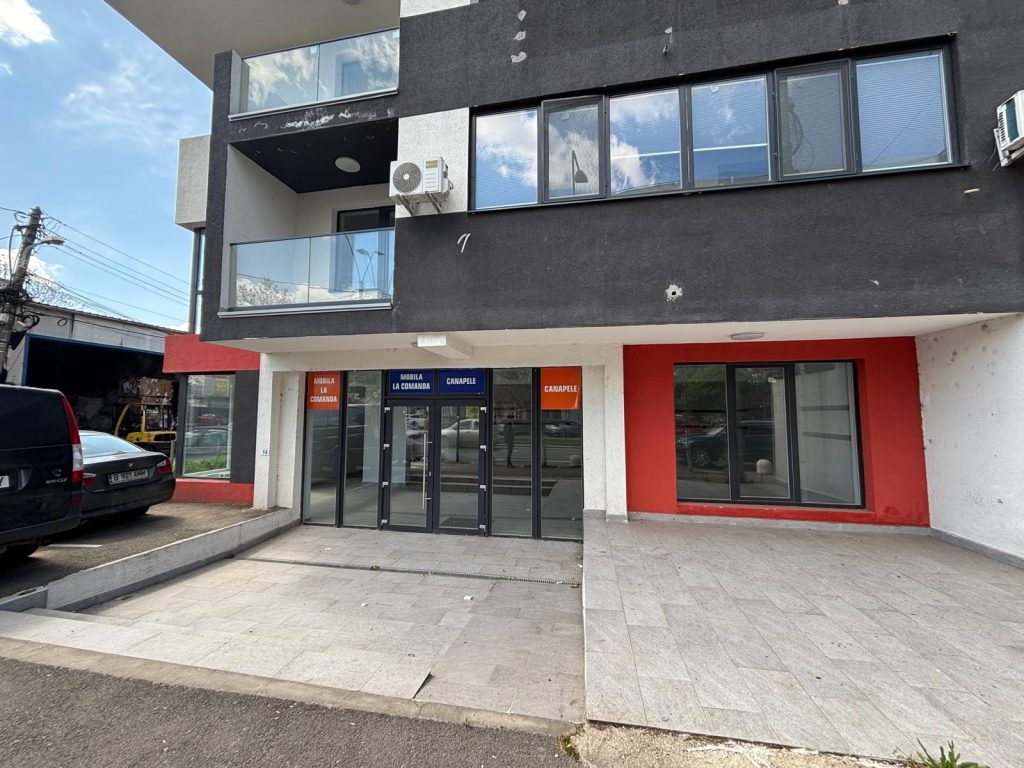 Spatiu comercial de inchiriat, zona cu trafic intens, stradal Sos. Giurgiului – Strada Luica