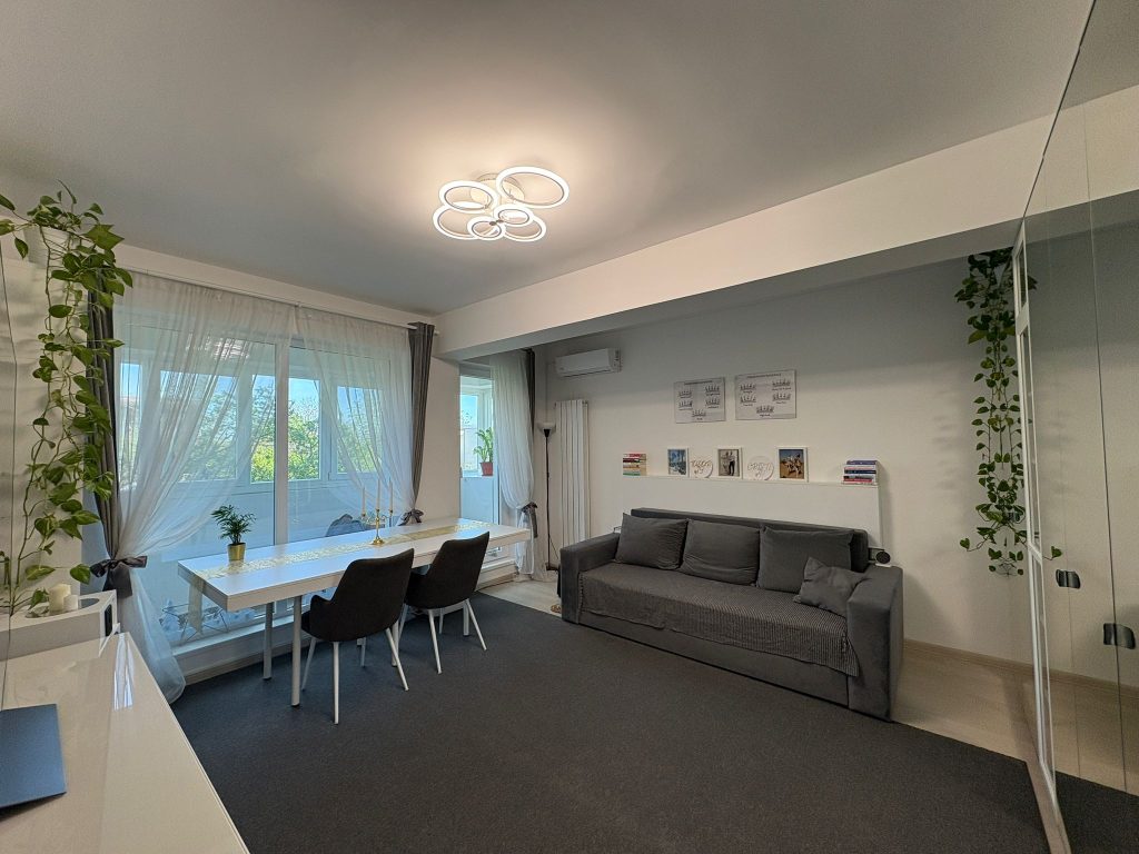 Apartament complet mobilat si utilat, 2 camere, Popesti-Leordeni, acces facil Soseaua Oltenitei