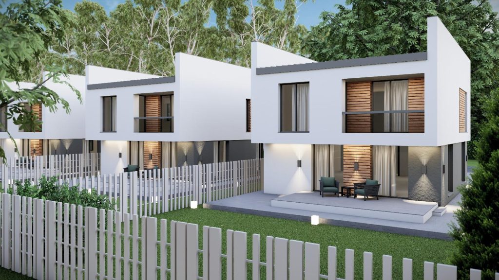 Anunturi ansamblu rezidential 41 Vila individuala cu arhitectura moderna, 4 camere, 2 locuri de parcare – Comuna Berceni