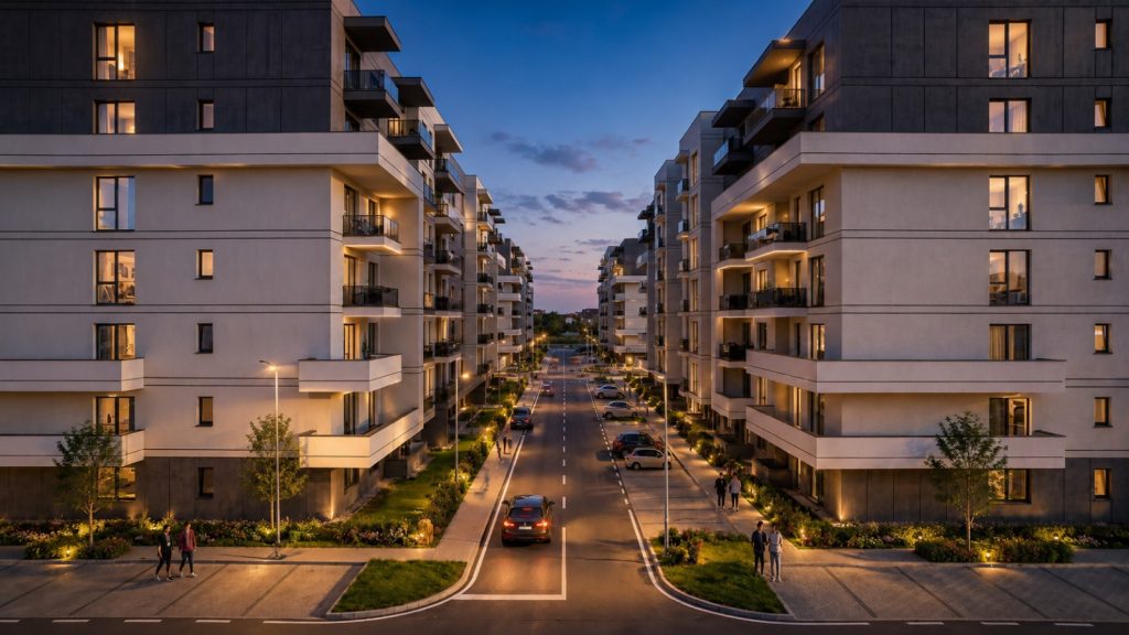 Apartament deosebit cu 3 camere si doua balcoane – Kristal Collection Premium Apartaments