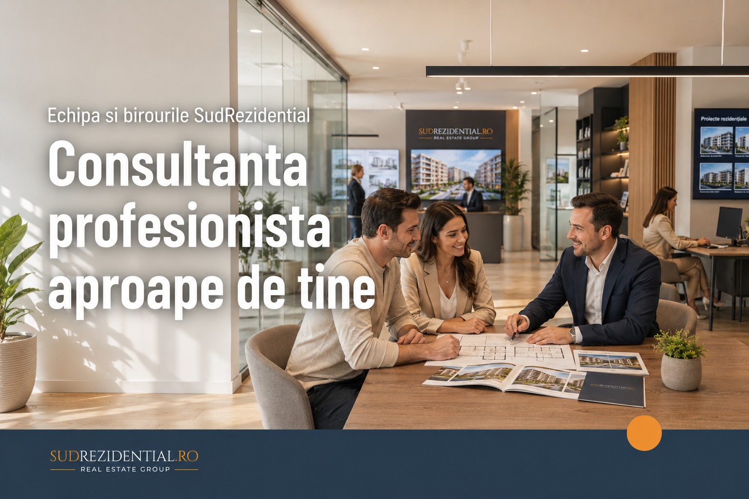 Echipa si birourile SudRezidential: Consultanta profesionista aproape de tine 15 Echipa si birourile SudRezidential: Consultanta profesionista aproape de tine