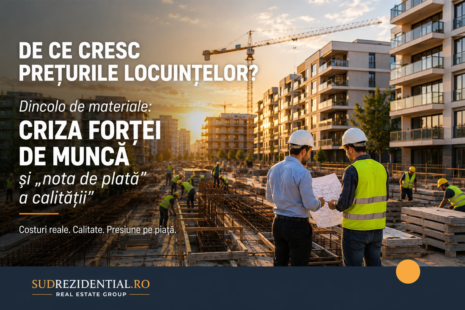 De ce cresc preturile locuintelor? Dincolo de materiale: Criza fortei de munca si „nota de plata” a calitatii 7 De ce cresc preturile locuintelor? Dincolo de materiale: Criza fortei de munca si „nota de plata” a calitatii