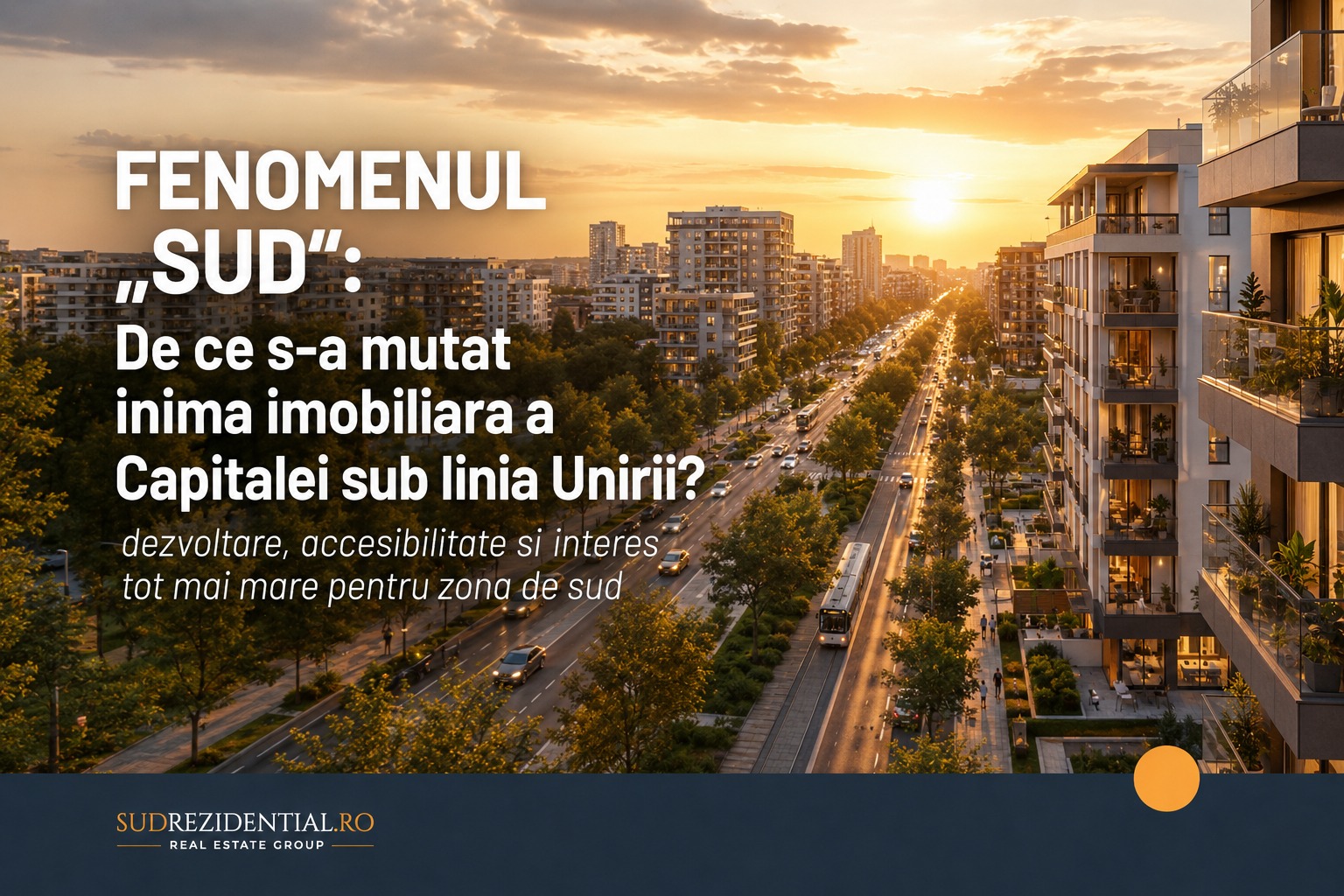 Fenomenul „Sud”: De ce s-a mutat inima imobiliara a Capitalei sub linia Unirii? 6 Fenomenul „Sud”: De ce s-a mutat inima imobiliara a Capitalei sub linia Unirii?
