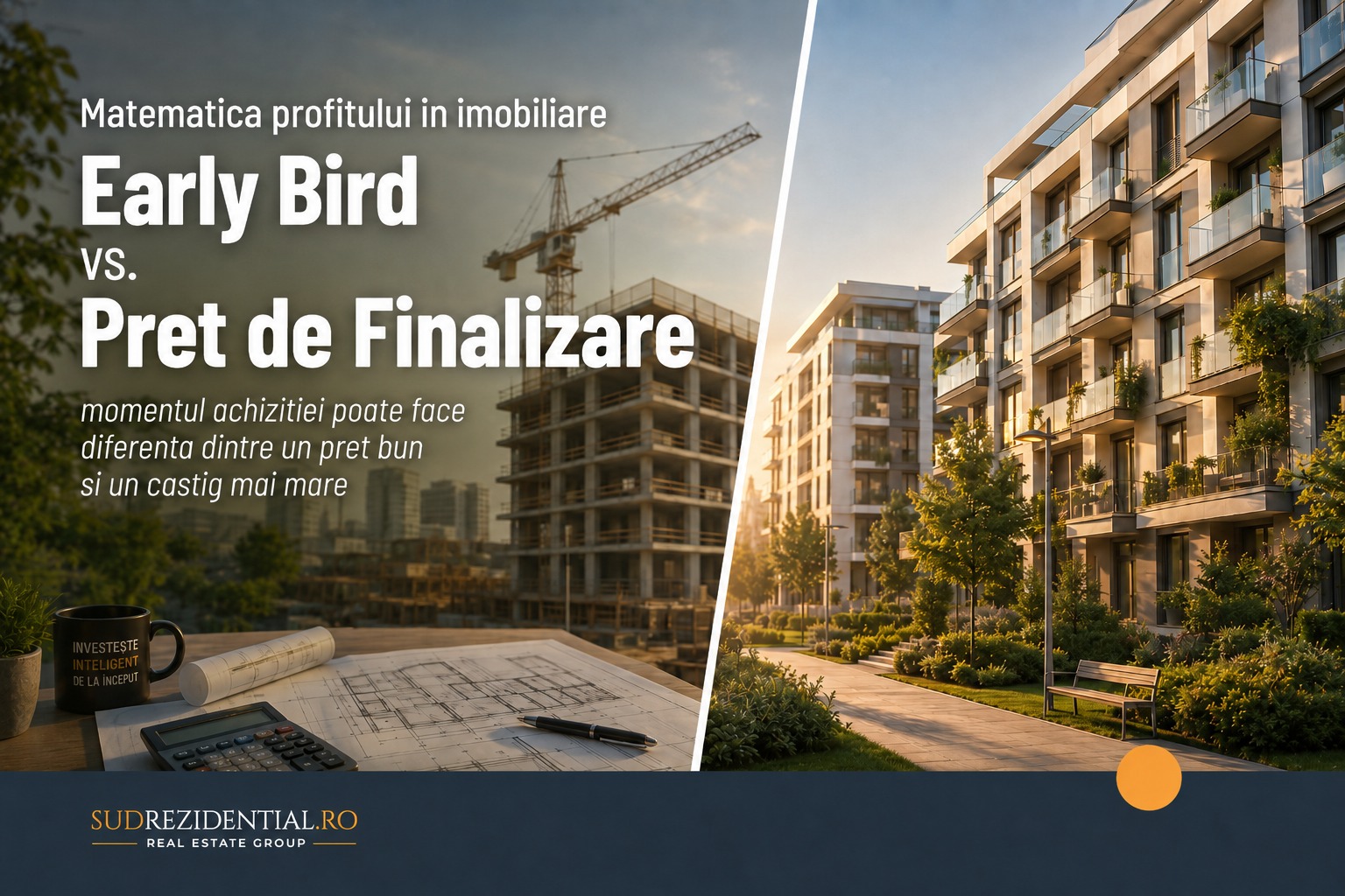Matematica profitului in imobiliare - Early Bird vs. Pret de finalizare 3 Matematica profitului in imobiliare – Early Bird vs. Pret de finalizare