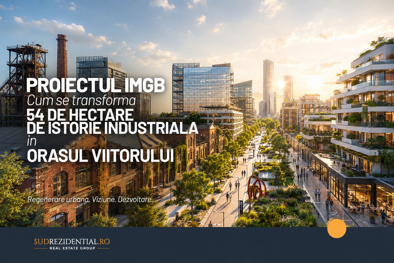 Proiectul IMGB: Cum se transforma 54 de hectare de istorie industriala in „orasul viitorului” 11 Proiectul IMGB: Cum se transforma 54 de hectare de istorie industriala in „orasul viitorului”