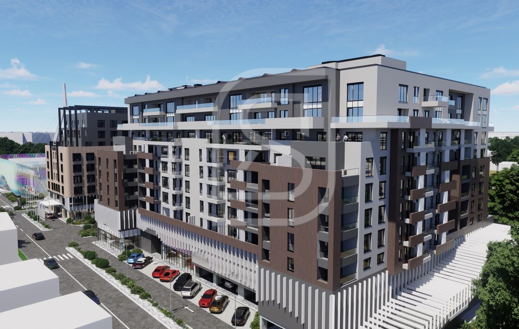 Cautare 31 Apartament 2 camere, decomandat, 60.35 mp, ansamblu certificat verde, Drumul Jilavei