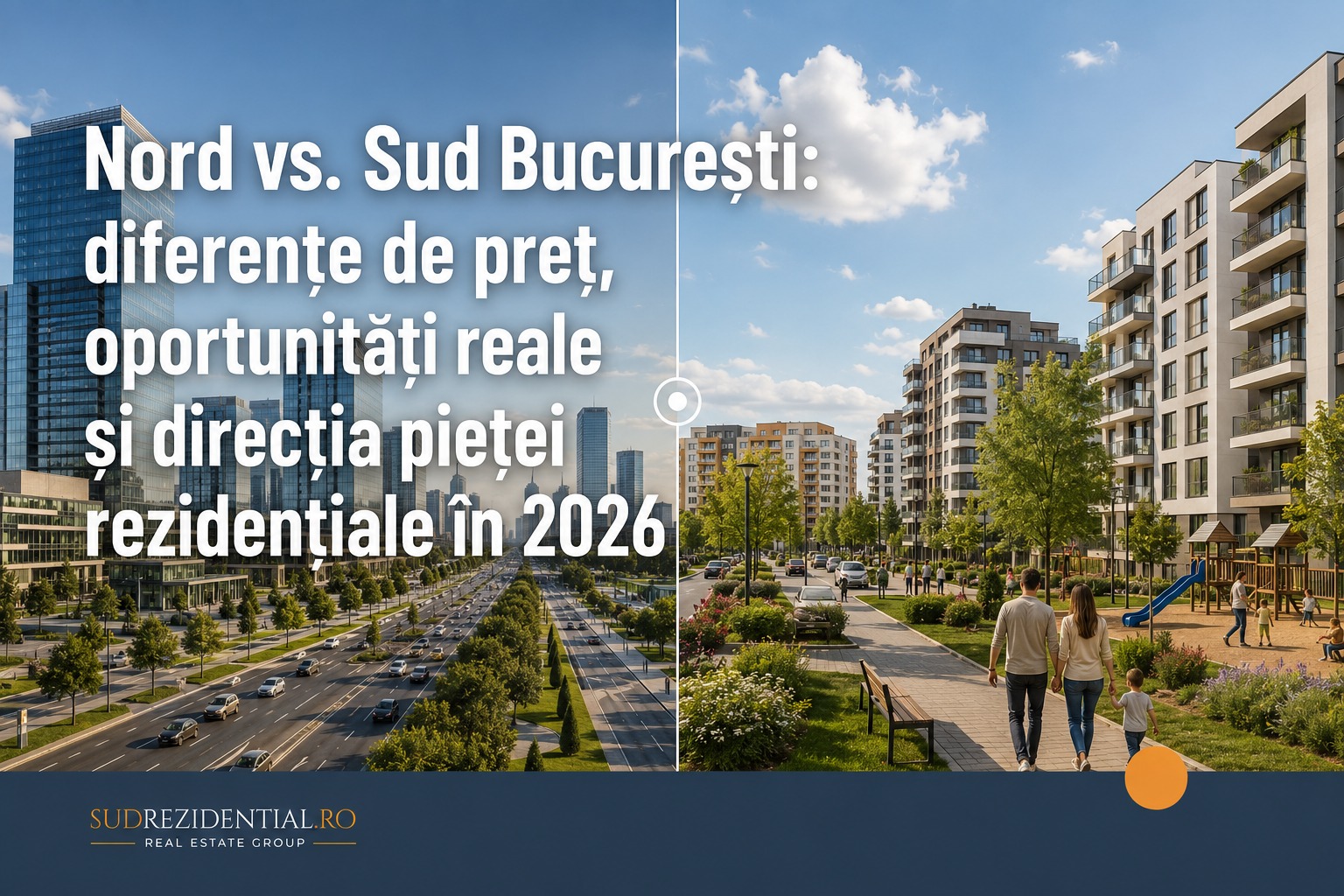 Nord vs. Sud Bucuresti: diferente de pret, oportunitati reale si directia pietei rezidentiale in 2026 12 Nord vs. Sud Bucuresti: diferente de pret, oportunitati reale si directia pietei rezidentiale in 2026