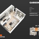Sky Garden Residence 27 garsoniera