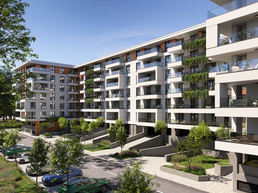 Anunturi ansamblu rezidential 7 Apartament eficient compartimentat, 2 camere, piscina privata pentru rezidenti – Splaiul Unirii