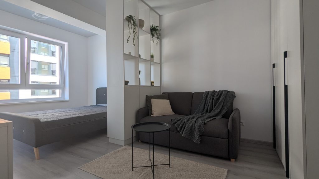 Anunturi ansamblu rezidential 5 Apartament cu o camera, prima inchiriere, loc de parcare inclus | Aparatorii Patriei – Drumul Jilavei