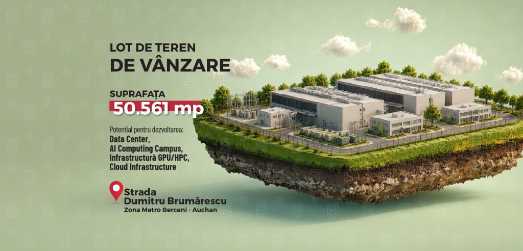 Proiecte Autorizate 39 Oportunitate investitie – Teren strategic 50.561 mp – Data Center/ AI Campus