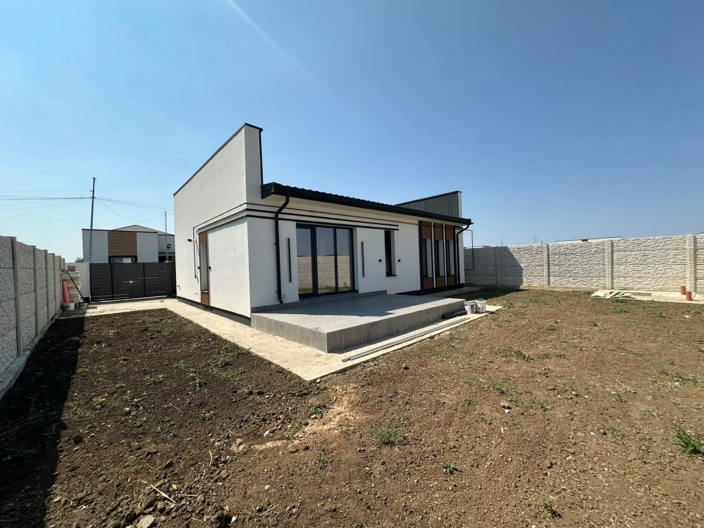 Case-Vile noi Bucuresti | Ilfov 37 Casa individuala moderna, 4 camere, terasa, teren 309 mp – Comuna Berceni, Strada Miorita