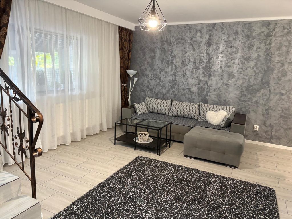 Vila moderna P+1 in Bragadiru, 3 camere, terasa, balcon si doua locuri de parcare