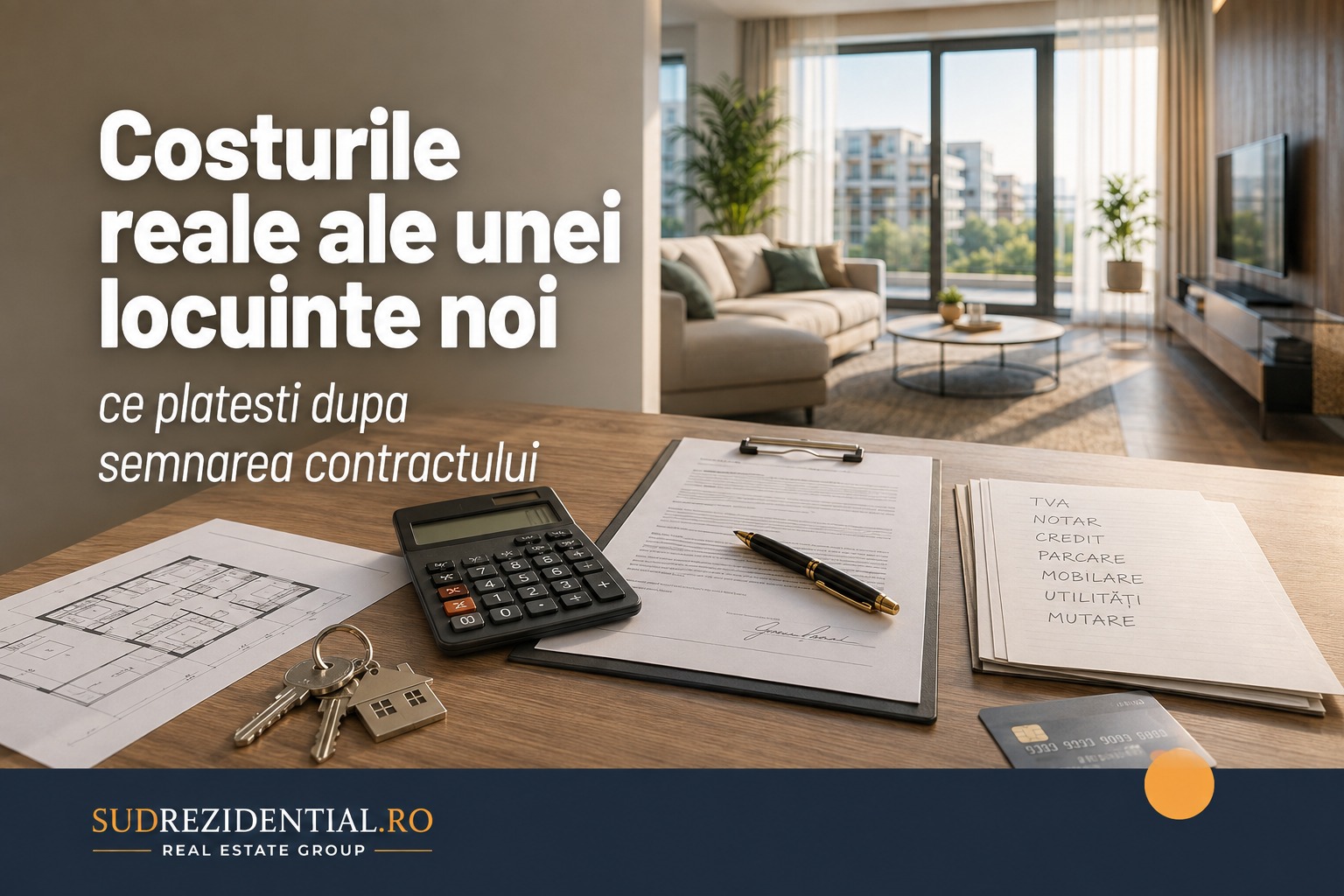 Costurile reale ale unei locuinte noi: ce platesti dupa semnarea contractului 5 Costurile reale ale unei locuinte noi: ce platesti dupa semnarea contractului