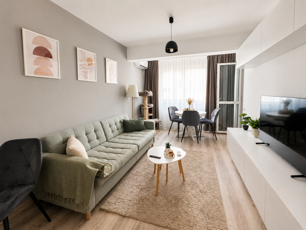 Apartament 2 camere decomandat, pet friendly, loc de parcare – Strada Solstitiului, Popesti-Leordeni