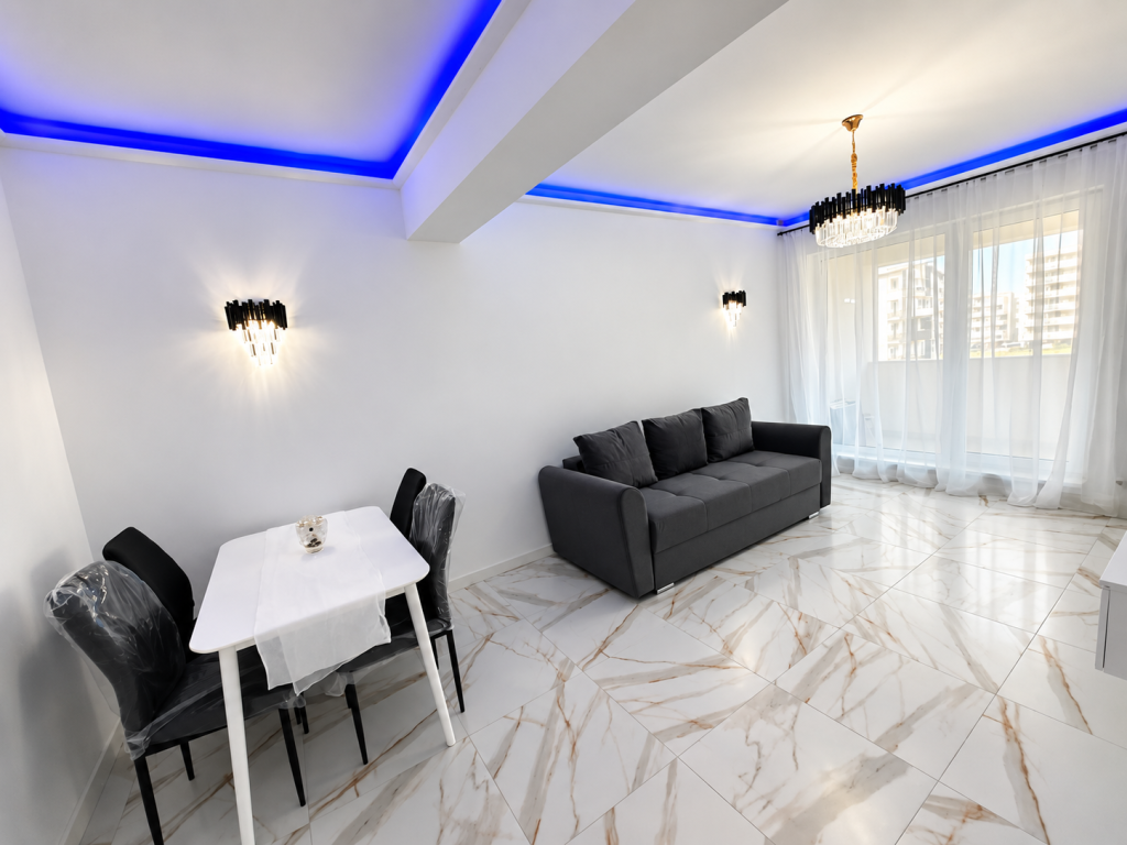 Inchiriere 49 Apartament decomandat cu 2 camere, mobilat si utilat, loc de parcare | Grand Arena Mall