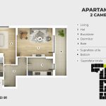 Sienna Central City Residence 19 TIP 5 2 camere etaj 1 7 2