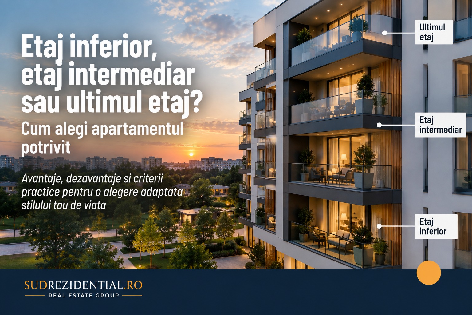 Etaj inferior, etaj intermediar sau ultimul etaj? Cum alegi apartamentul potrivit 1 blog 3