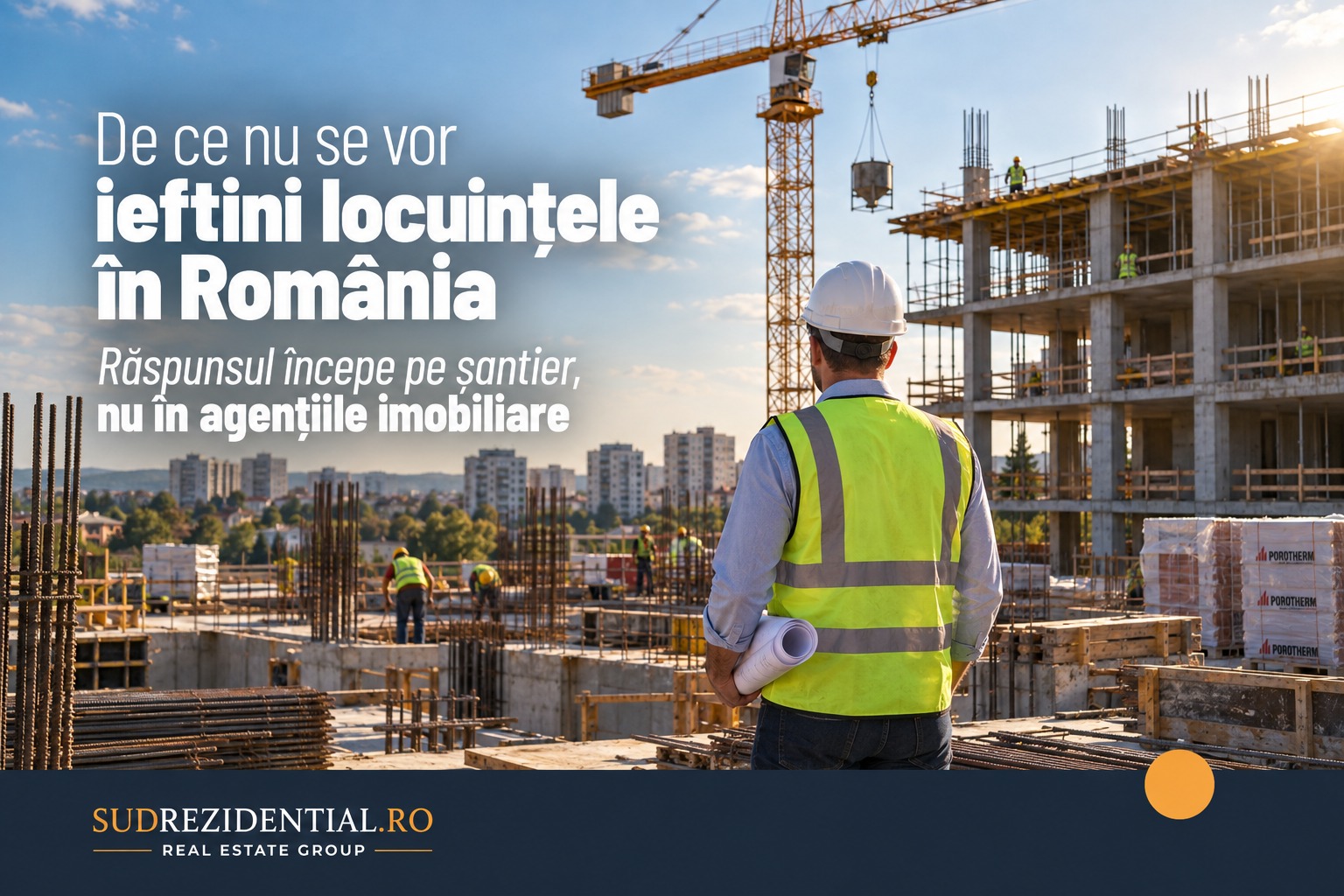 De ce nu se vor ieftini locuintele in Romania in urmatorii ani? Raspunsul incepe pe santier, nu in agentiile imobiliare 16 De ce nu se vor ieftini locuintele in Romania in urmatorii ani? Raspunsul incepe pe santier, nu in agentiile imobiliare