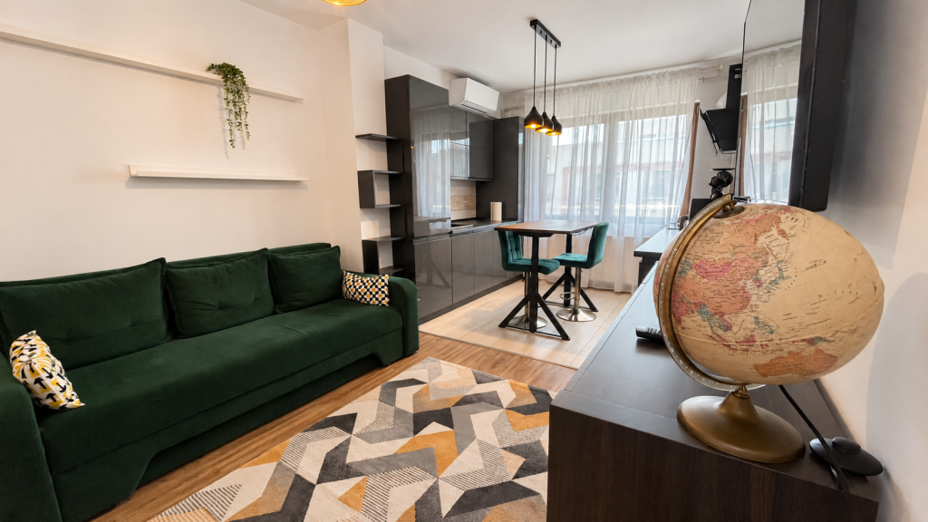 Prima inchiriere | Apartament modern cu 2 camere, loc de parcare – Rond Metro Berceni