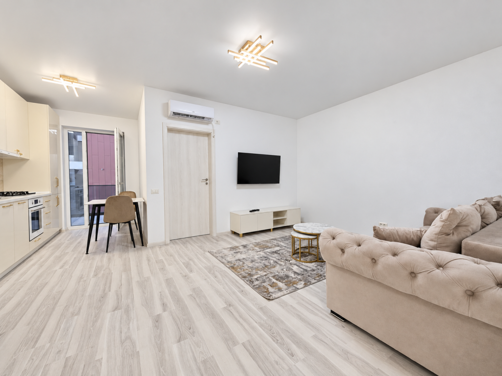 Apartament 2 camere, prima inchiriere, complet mobilat si utilat, parcare subterana inclusa – Metrou Berceni