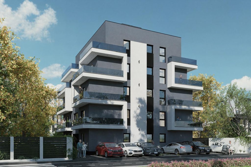 Apartament cochet cu 2 camere, terasa generoasa de 16.60 mp, incalzire in pardoseala – Strada Postalionului