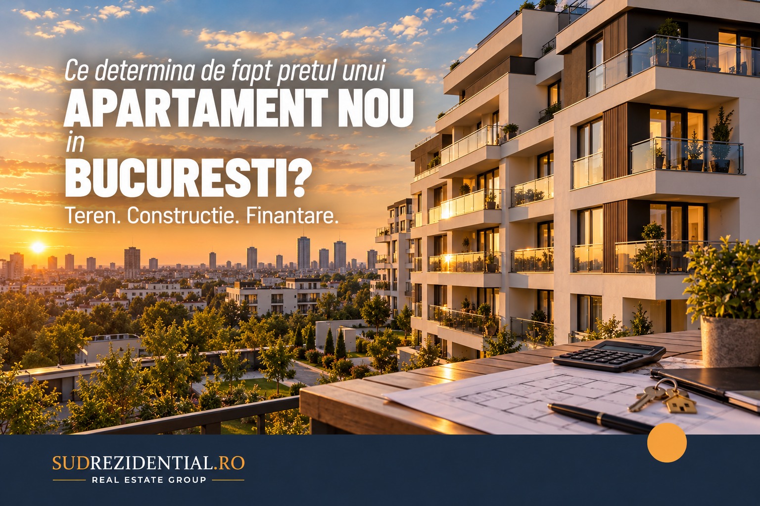 Ce determina de fapt pretul unui apartament nou in Bucuresti? 9 Ce determina de fapt pretul unui apartament nou in Bucuresti?